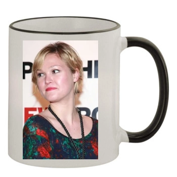 Julia Stiles 11oz Colored Rim & Handle Mug