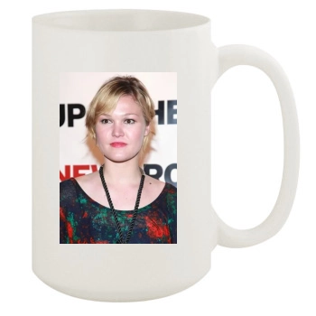 Julia Stiles 15oz White Mug