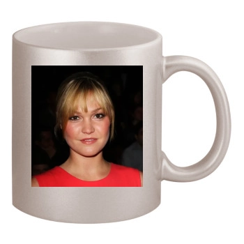 Julia Stiles 11oz Metallic Silver Mug