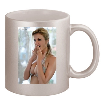 Brooklyn Decker 11oz Metallic Silver Mug