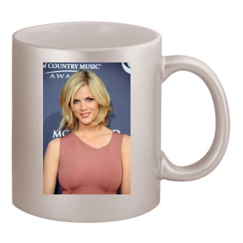 Brooklyn Decker 11oz Metallic Silver Mug