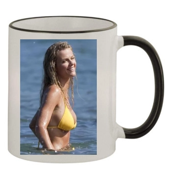 Brooklyn Decker 11oz Colored Rim & Handle Mug