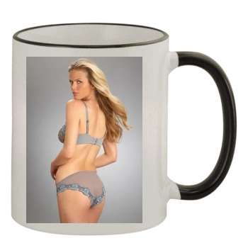 Brooklyn Decker 11oz Colored Rim & Handle Mug