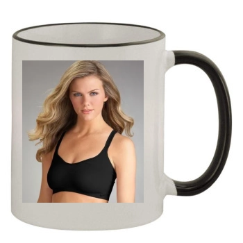 Brooklyn Decker 11oz Colored Rim & Handle Mug