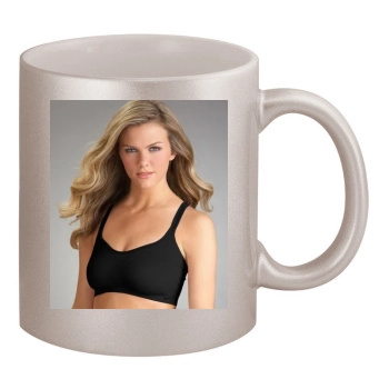 Brooklyn Decker 11oz Metallic Silver Mug