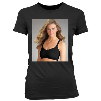 Brooklyn Decker Women's Junior Cut Crewneck T-Shirt