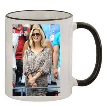 Brooklyn Decker 11oz Colored Rim & Handle Mug