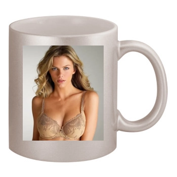 Brooklyn Decker 11oz Metallic Silver Mug