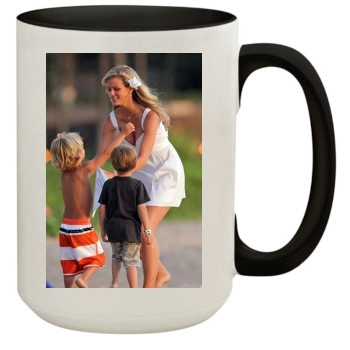 Brooklyn Decker 15oz Colored Inner & Handle Mug