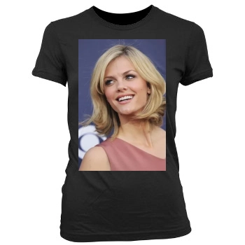 Brooklyn Decker Women's Junior Cut Crewneck T-Shirt