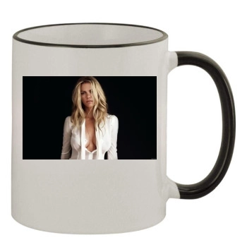 Brooklyn Decker 11oz Colored Rim & Handle Mug