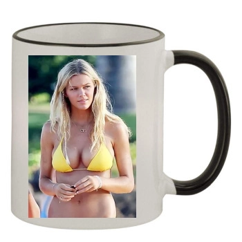 Brooklyn Decker 11oz Colored Rim & Handle Mug