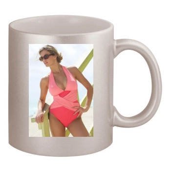 Brooklyn Decker 11oz Metallic Silver Mug