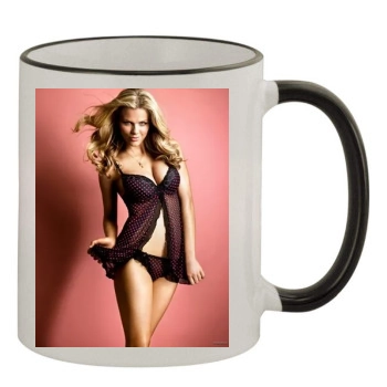 Brooklyn Decker 11oz Colored Rim & Handle Mug