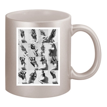 Brooklyn Decker 11oz Metallic Silver Mug