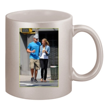 Brooklyn Decker 11oz Metallic Silver Mug