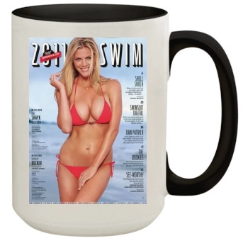 Brooklyn Decker 15oz Colored Inner & Handle Mug