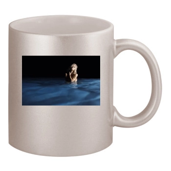 Brooklyn Decker 11oz Metallic Silver Mug