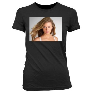 Brooklyn Decker Women's Junior Cut Crewneck T-Shirt