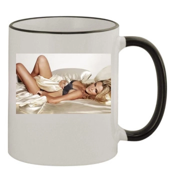 Brooklyn Decker 11oz Colored Rim & Handle Mug