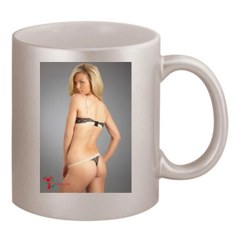 Brooklyn Decker 11oz Metallic Silver Mug