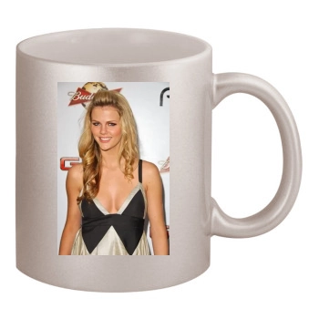 Brooklyn Decker 11oz Metallic Silver Mug