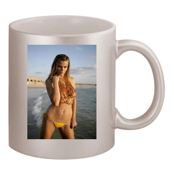 Brooklyn Decker 11oz Metallic Silver Mug