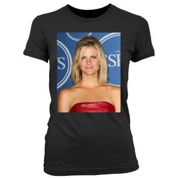 Brooklyn Decker Women's Junior Cut Crewneck T-Shirt