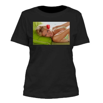 Brooklyn Decker Women's Cut T-Shirt