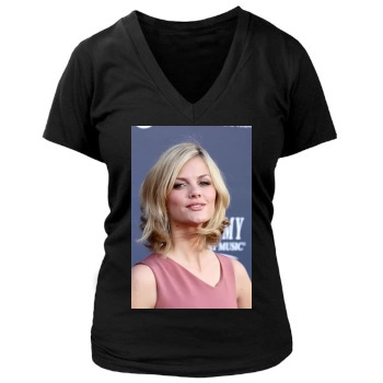 Brooklyn Decker Women's Deep V-Neck TShirt