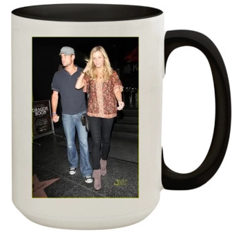 Brooklyn Decker 15oz Colored Inner & Handle Mug