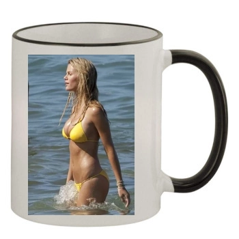 Brooklyn Decker 11oz Colored Rim & Handle Mug