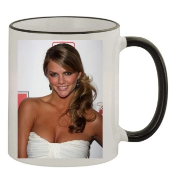 Brooklyn Decker 11oz Colored Rim & Handle Mug