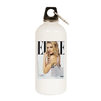 Brooklyn Decker White Water Bottle With Carabiner