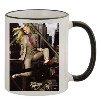 Brooklyn Decker 11oz Colored Rim & Handle Mug