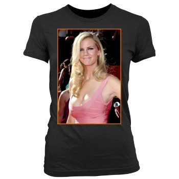 Brooklyn Decker Women's Junior Cut Crewneck T-Shirt