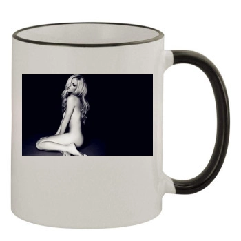 Brooklyn Decker 11oz Colored Rim & Handle Mug