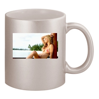 Brooklyn Decker 11oz Metallic Silver Mug