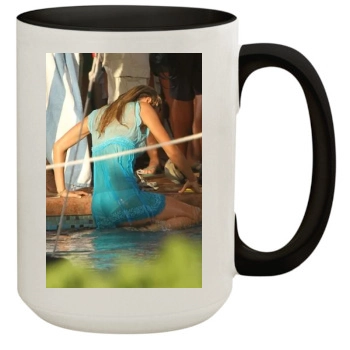 Brooklyn Decker 15oz Colored Inner & Handle Mug