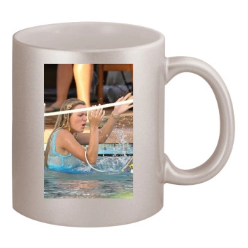 Brooklyn Decker 11oz Metallic Silver Mug