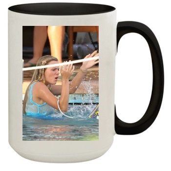 Brooklyn Decker 15oz Colored Inner & Handle Mug