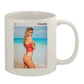 Brooklyn Decker 11oz White Mug