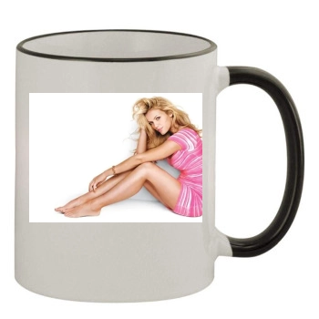 Brooklyn Decker 11oz Colored Rim & Handle Mug