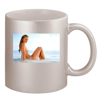 Brooklyn Decker 11oz Metallic Silver Mug