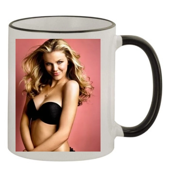 Brooklyn Decker 11oz Colored Rim & Handle Mug