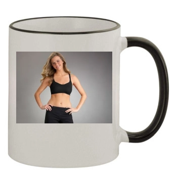 Brooklyn Decker 11oz Colored Rim & Handle Mug