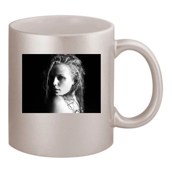 Brooklyn Decker 11oz Metallic Silver Mug