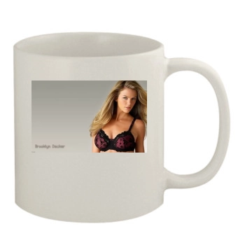 Brooklyn Decker 11oz White Mug