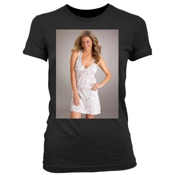 Brooklyn Decker Women's Junior Cut Crewneck T-Shirt