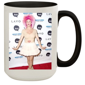 Brooklyn Decker 15oz Colored Inner & Handle Mug